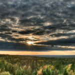 Sunset - Weston, Maine, USA - September 25, 2023