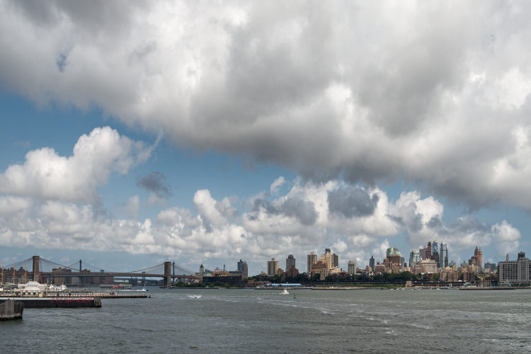 Brooklyn - Staten Island Ferry, New York, NY, USA - August 19, 2015