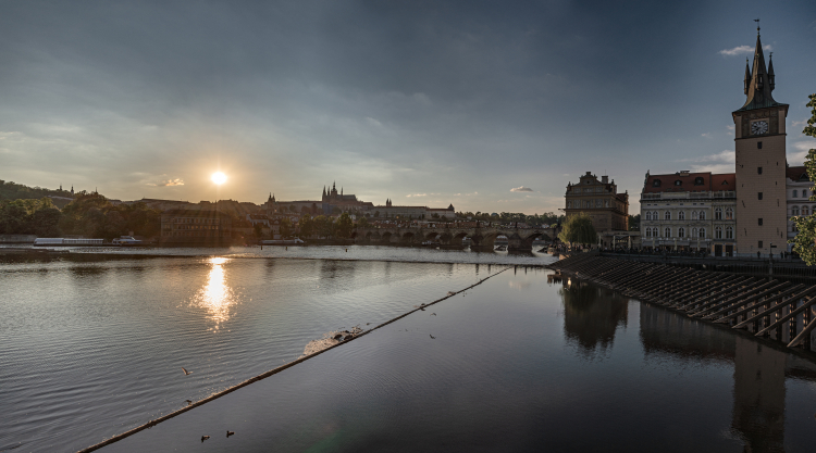 Sunset - Prague, Czech Republic - May 17, 2019