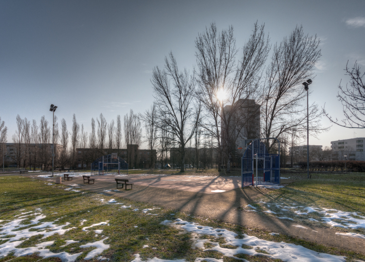 Parco della Mirandola - Reggio Emilia, Italy - February 19, 2015