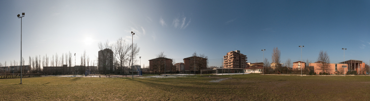 Parco della Mirandola - Reggio Emilia, Italy - February 19, 2015