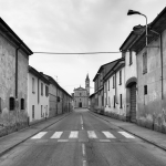 Strada Provinciale 70 - Drizzona, Cremona, Italy - March 24, 2015