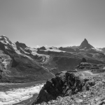 Monte Rosa and Matterhorn - Gornergrat, Zermatt, Switzerland - August 13, 2022