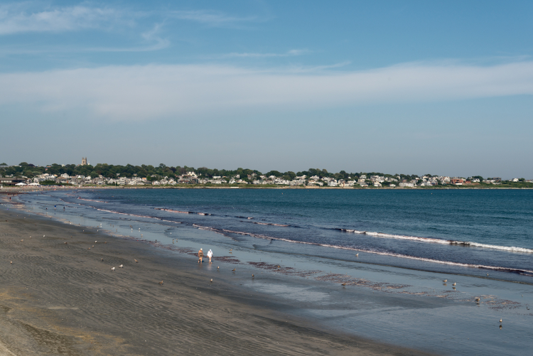 Shore - Newport, Rhode Island, USA - August 15, 2015