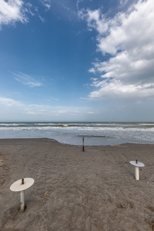Beach - Milano Marittima, Cervia, Ravenna, Italy - April 24, 2019