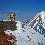 Hiking on the Avachinsky Volcano - Kamchatka, Russian Federation - Summer 1993