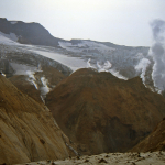 Fumarole in the Mutnovsky Volcano - Kamčatka, Russian Federation - Summer 1993