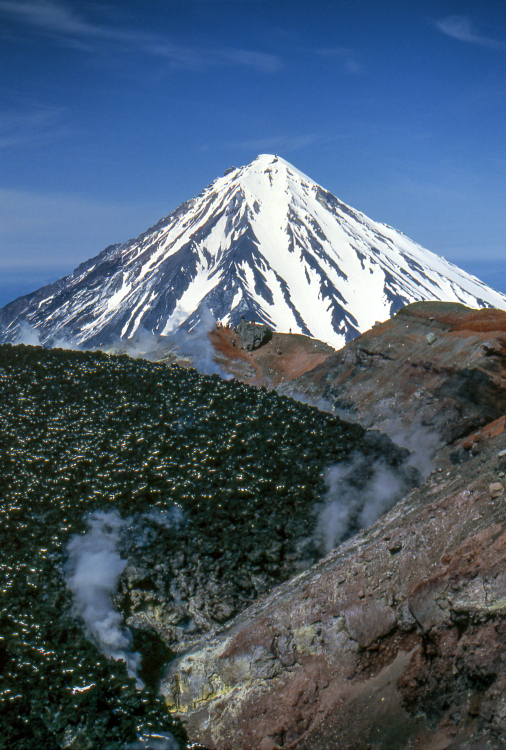 Avachinsky's caldera - Kamchatka, Russian Federation - Summer 1993
