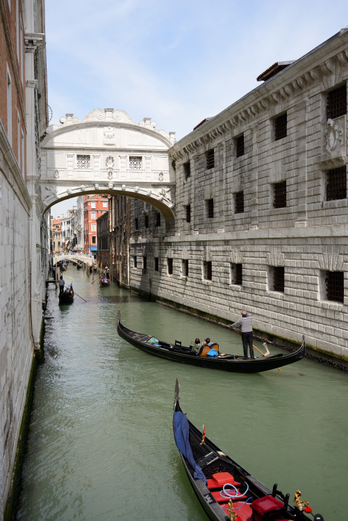 Ponte dei Sospiri - Venice, Italy - April 18, 2014