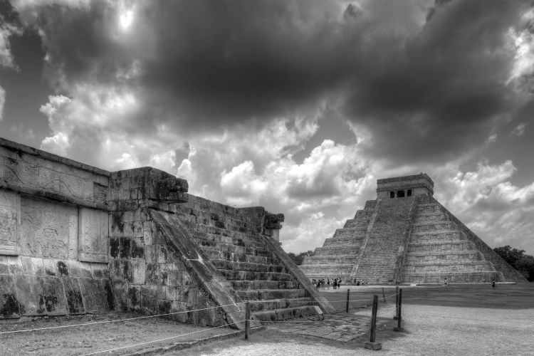 Temple of Kukulcan - Chichen Itza, Yucatán, Mexico - August 16, 2014