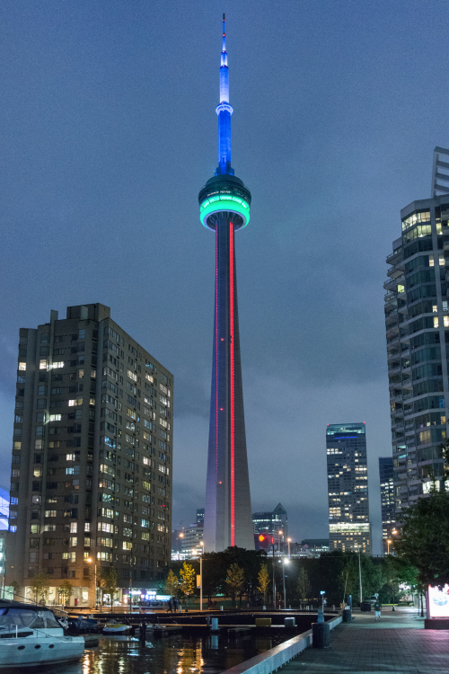 CN Tower - Toronto, Ontario, Canada - August 10, 2015