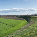 From the Levee - Near Caselle, Crevalcore, Bologna, Italy - March 19, 2013