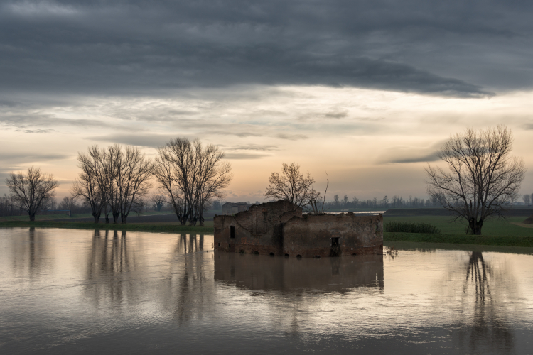 Secchia's Flood - Soliera, Modena, Italy - December 12, 2017