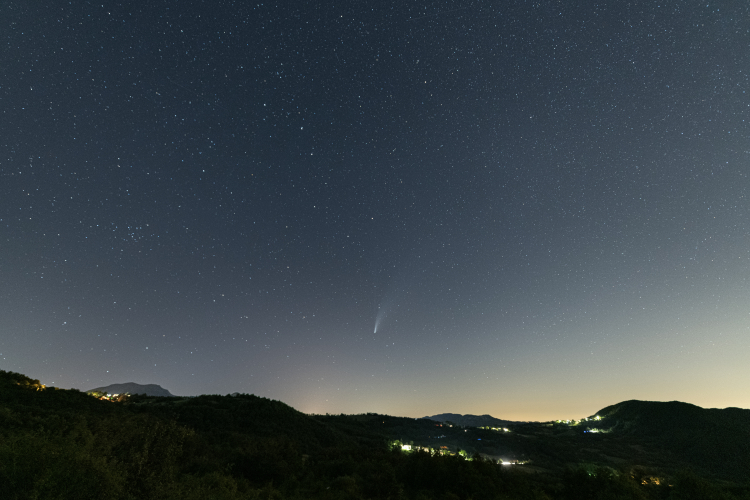 Comet Neowise - Villa Minozzo, Reggio Emilia, Italy - July 19, 2020