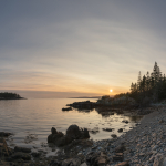 West Pond - Schoodic Peninsula, Acadia National Park, Winter Harbor, Maine, USA - September 26, 2023