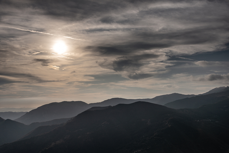 Sunset - San Pellegrino in Alpe, Castiglione di Garfagnana, Lucca, Italy - August 17, 2019
