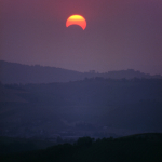 Partial Eclipse of the Sun - Montericco, Albinea, Reggio Emilia, Italy - May 1994