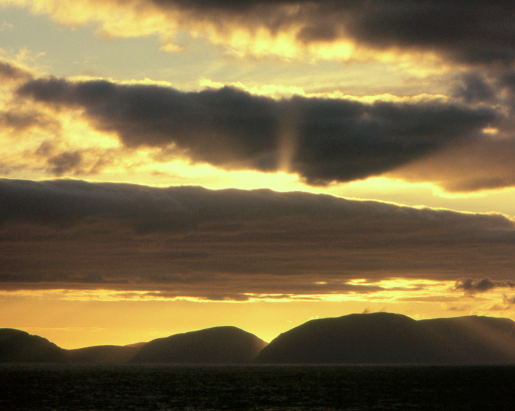 Low Sun - Somewhere above the Arctic Circle, Norway - July 1989