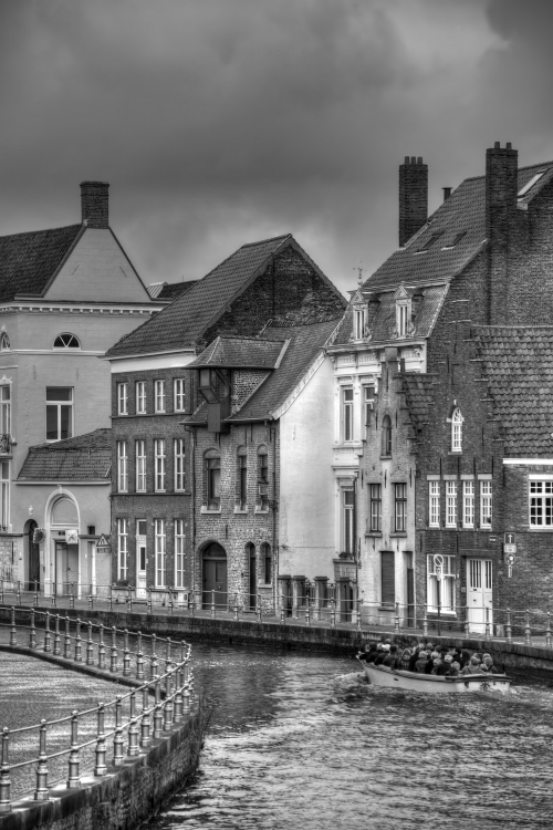 Canal - Brugge, Belgium - November 3, 2010
