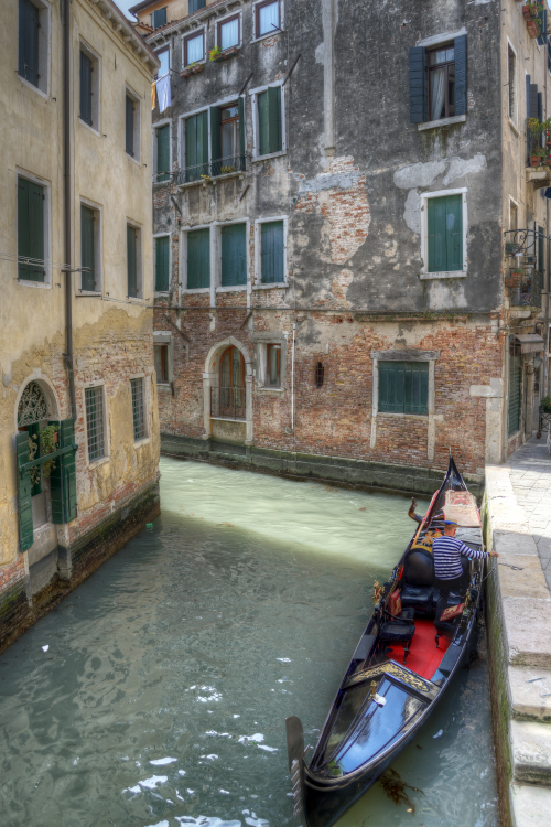 Gondola - Venice, Italy - April 18, 2014
