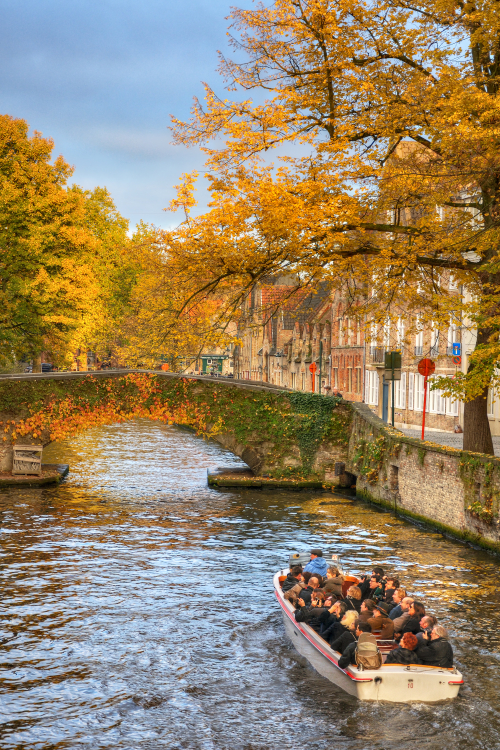 Peerdenstraat Bridge - Brugge, Belgium - November 1, 2010